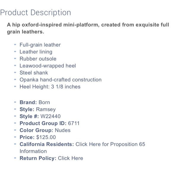 Born Ramsey Ankle Platform Boot 10/42 Brown Leather Oxford Lace Up Block Heel - Picture 7 of 15